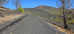 Höchste Stelle des Kraterrandes (Volcán Martin)
