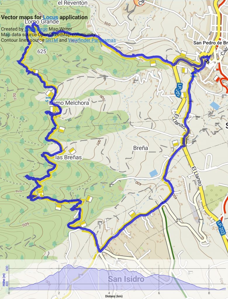 Camino de las Fuentes - Track