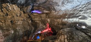 Caños de Fuego - kleine Röhre im Innenbereich