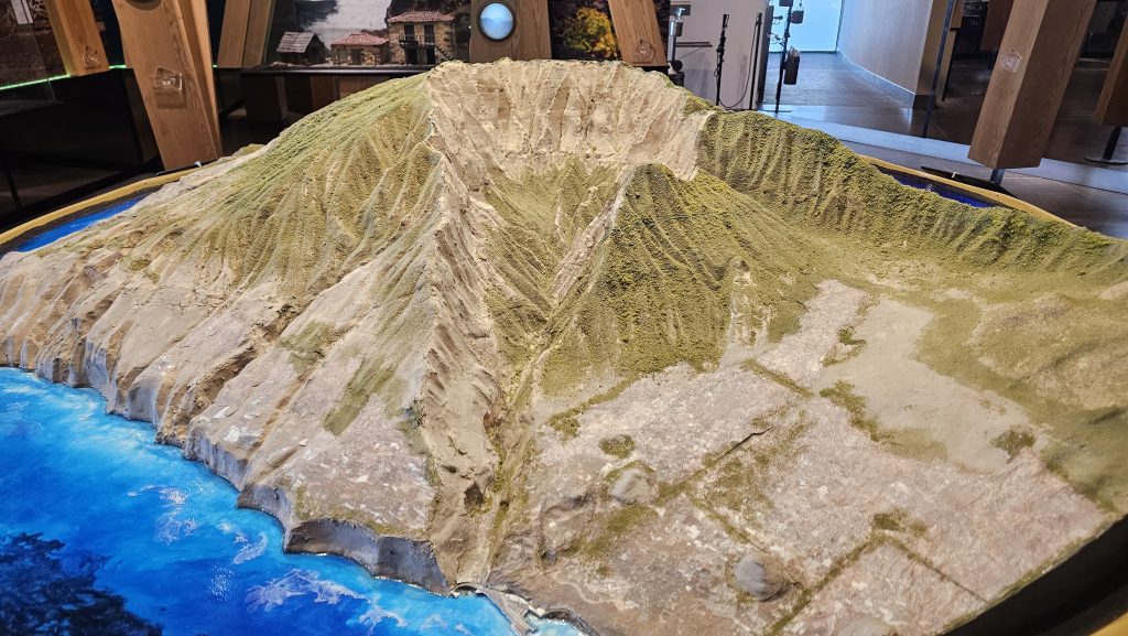 Modell des Zentrums der Insel La Palma