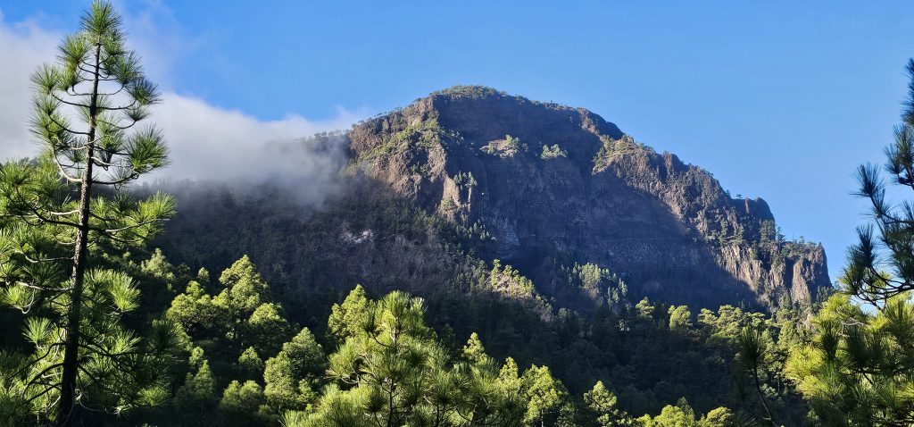 Blick auf den Pico Bejenado (1854 m), eine Wanderung dort hinauf lohnt sich in jedem Fall