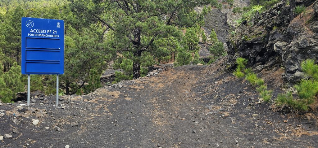 Eine schöne und kurzweilige Runde an den Hängen des Vulkan Tajuya mit tollen Ausblicken auf die Westküste, das Aridanetal und den neuen Vulkan Tajogaite (2021)