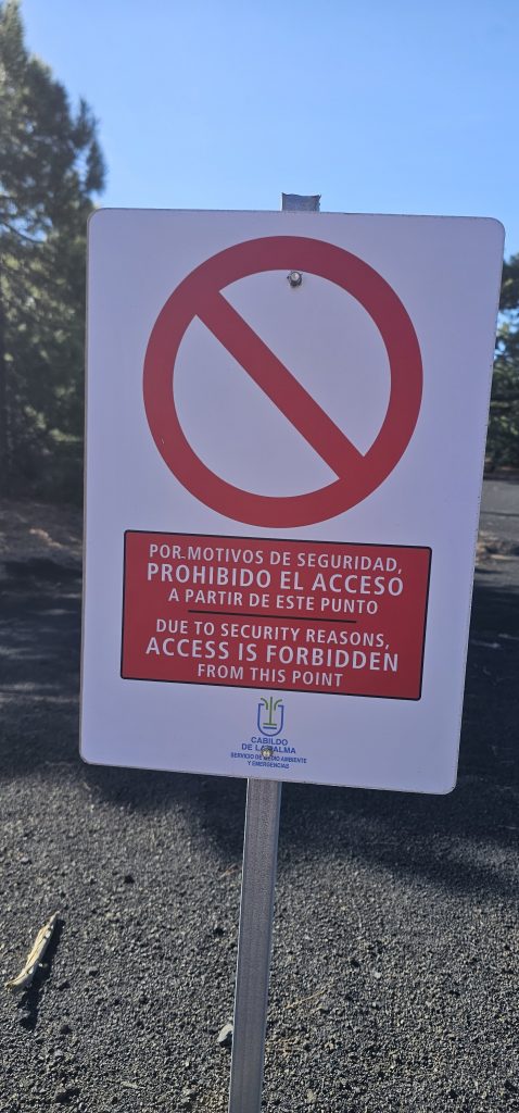 Rundwanderung El Paso - Llano del Jable - Tacande: Sperrzone des Vulkan Tajogaite