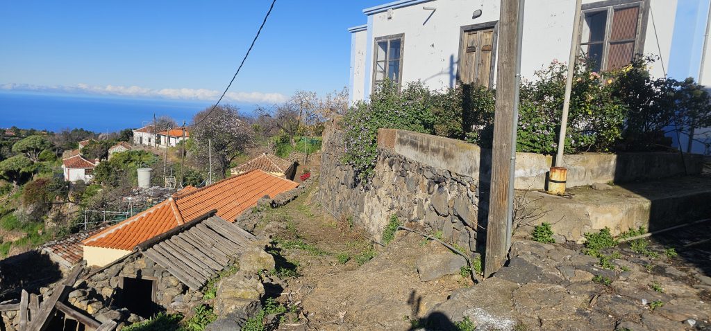 Runde Las Tricias - El Castillo: Abzweig zum Rand des Barranco Izcagua