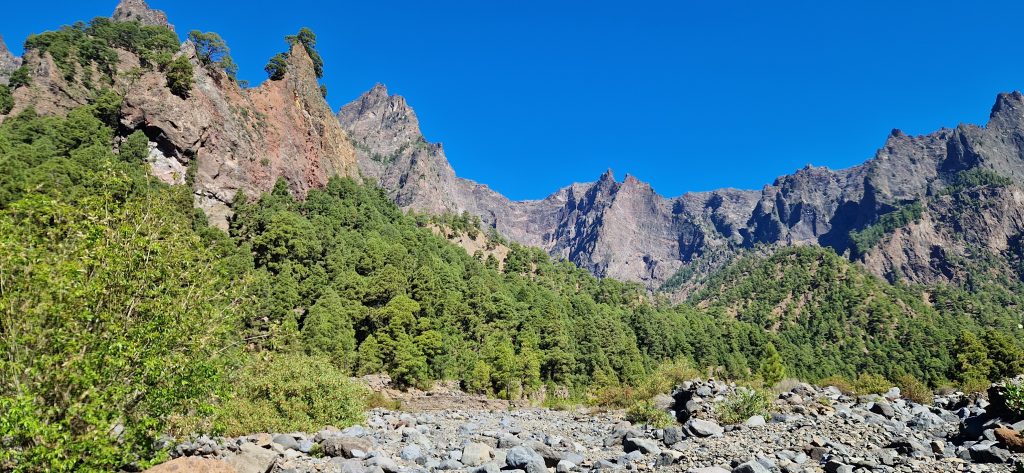 Los Brecitos - Barranco de las Angustias: Playa de Taburiente