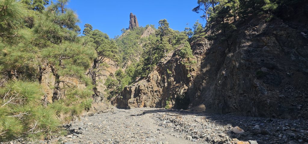 Los Brecitos - Barranco de las Angustias: Roque Idafe