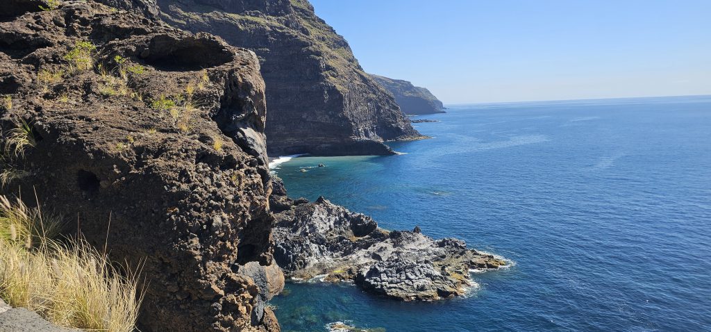 Poris de Candelaria (Piratenbucht): Blick zum Playa der Jorado