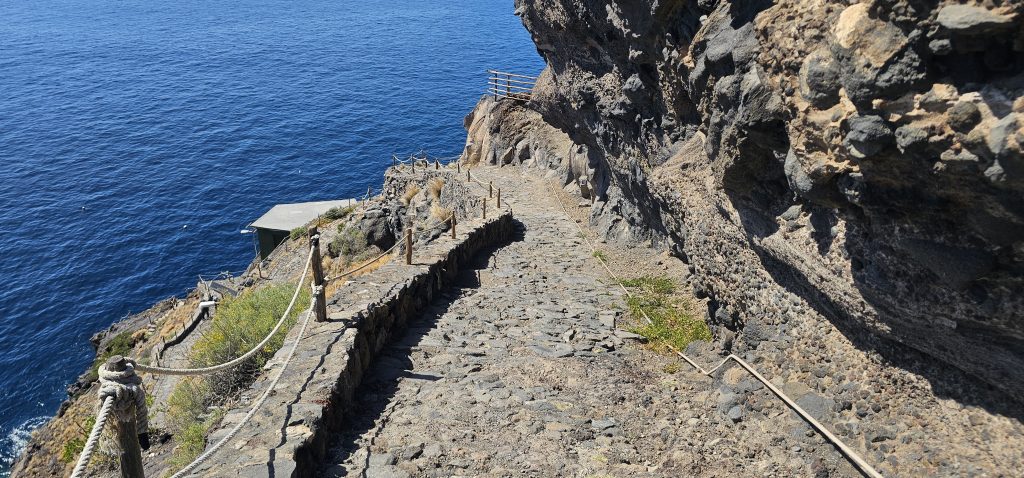 Poris de Candelaria (Piratenbucht): Weg zur Piratenbucht