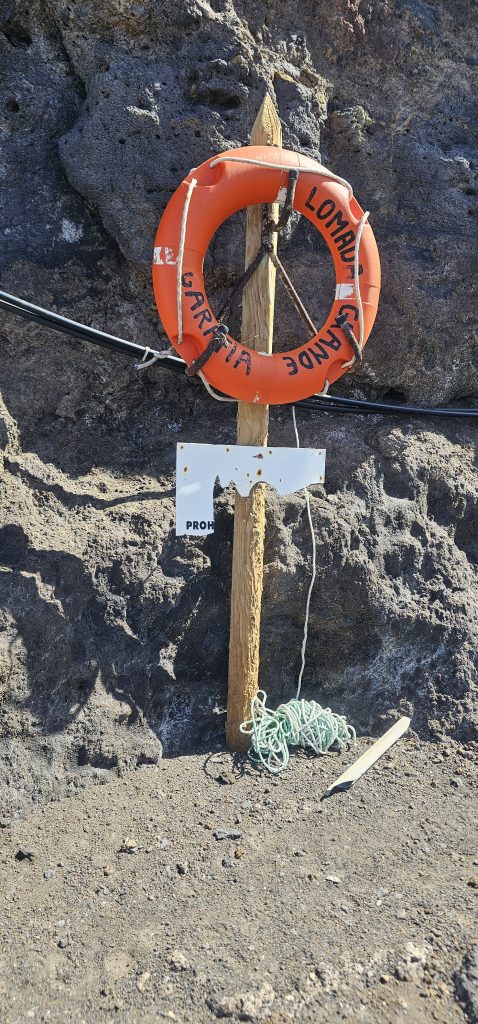 Poris de Lomada Grande: Rettungsring - ob der im Notfall hilft?